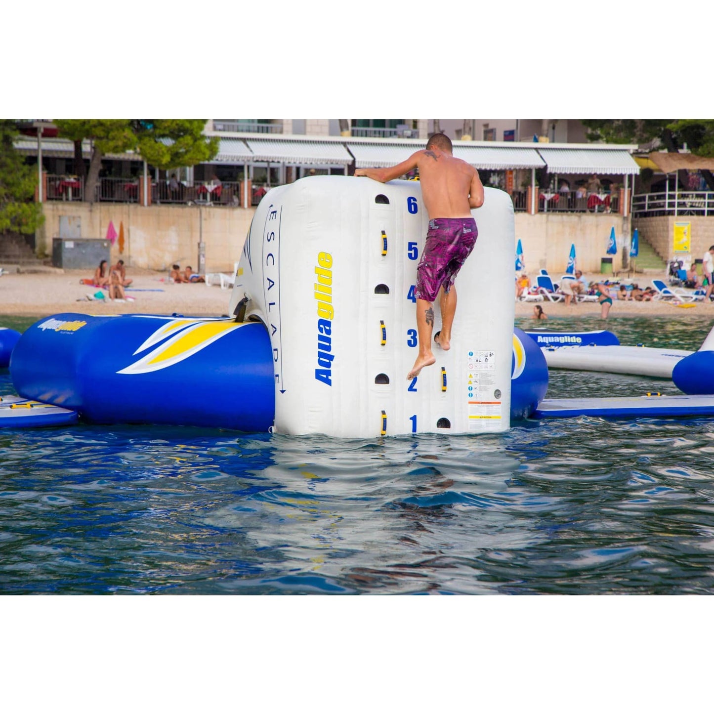 Aquaglide Escalade Trampoline Climbing Wall 2mtr - 585215100