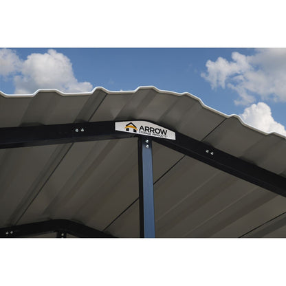 Arrow | Carport 14x51x14 ft Charcoal CPHC145114