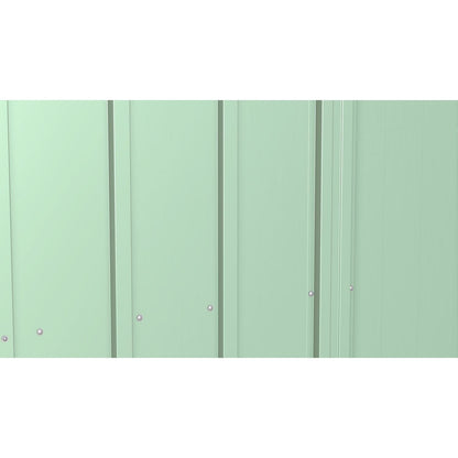 Arrow | Classic Steel Storage Shed, 6x4 ft., Sage Green CLP64SG