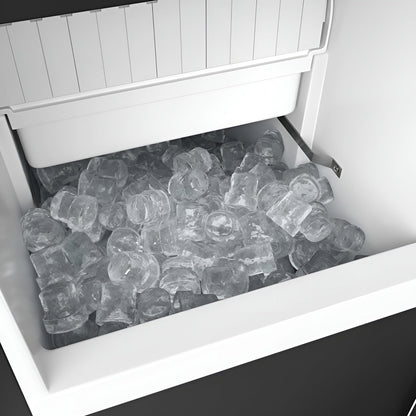 Avallon 15 Inch Wide 26 Lbs. Built-In / Free Standing Outdoor Ice Maker with 56 Lbs. Daily Ice Production and Factory Installed Pump - AIMG151PSSORH