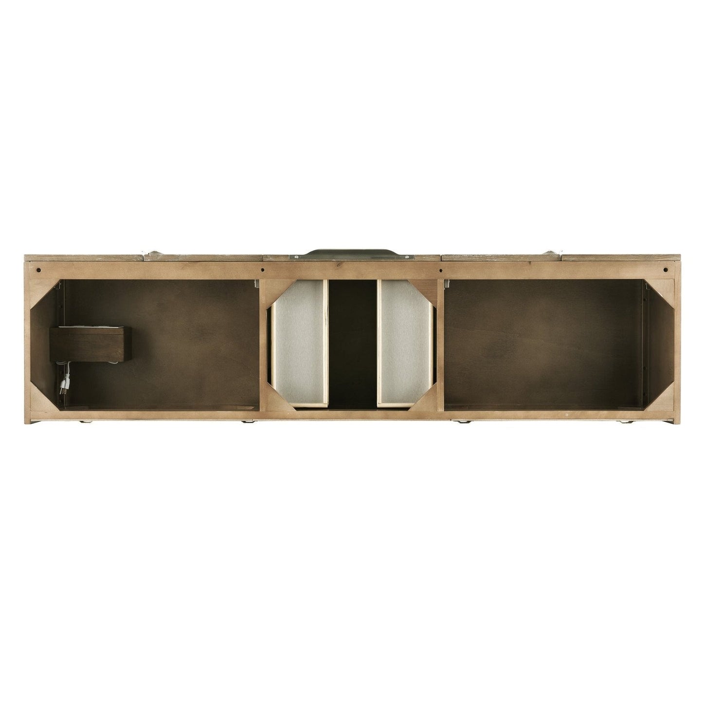 James Martin Vanities Columbia 72" Double Vanity - 388-V72D-AGR-MB-DGG