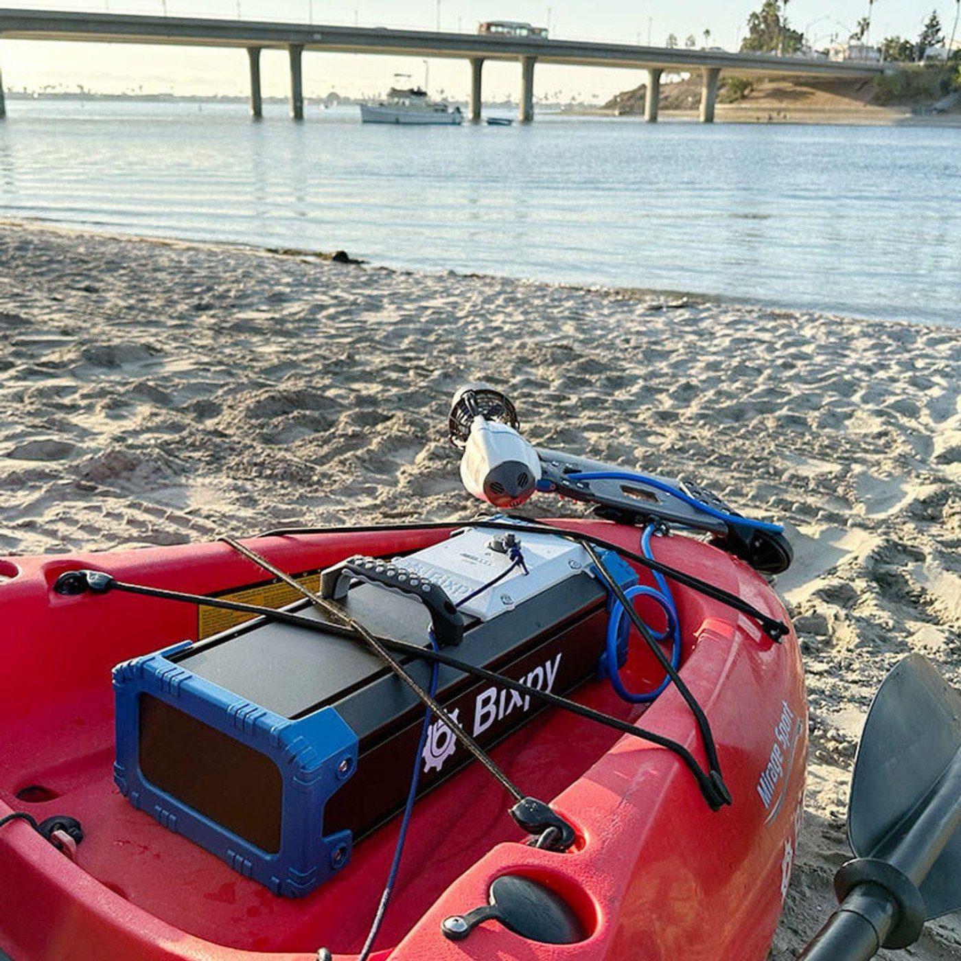 Bixpy PP-768 Outboard Battery - BA-OBB-7681 - Backyard Provider