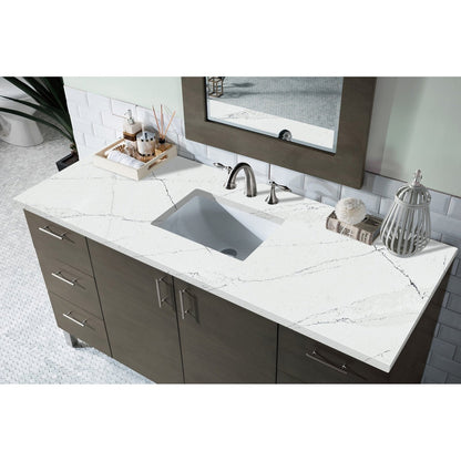 James Martin Vanities Metropolitan 60" Single Vanity -  850-V60S-SOK-3CAR