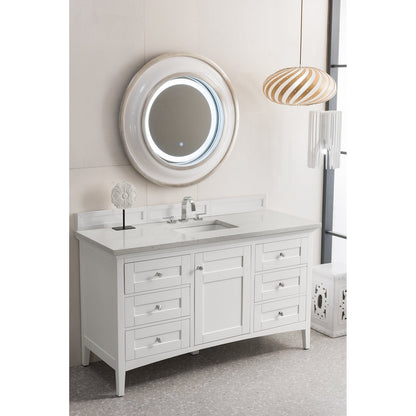 James Martin Vanities Palisades 60" Single Vanity - 527-V60S-BW-3AF