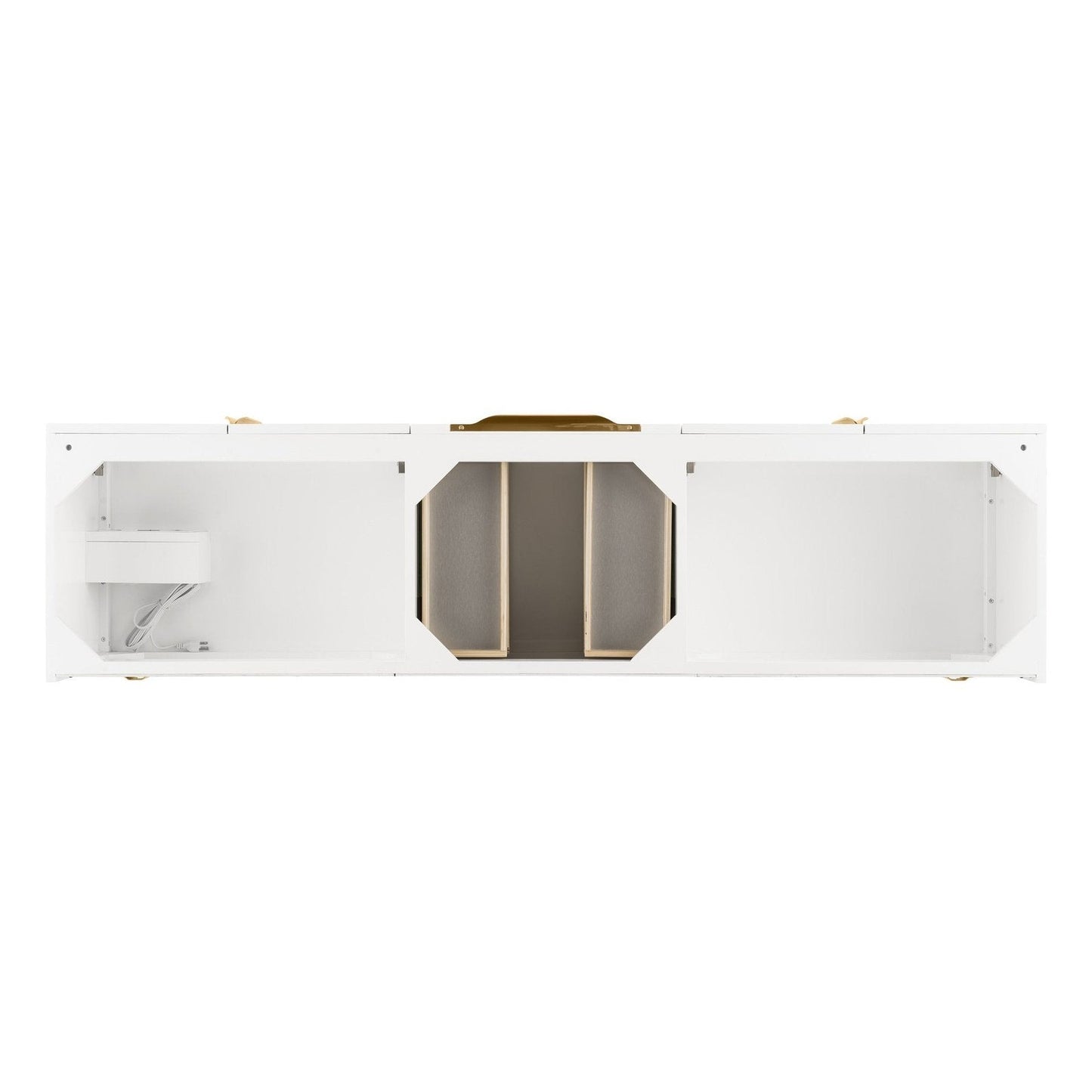James Martin Vanities Columbia 72" Double Vanity - 388-V72D-AGR-MB-DGG