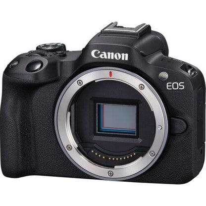 Canon EOS R50 w/ 18-45mm & 55-210mm - Black - 1365749