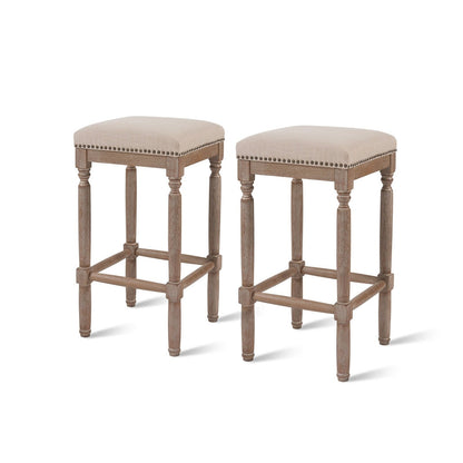 New Pacific Direct Ernie Fabric Counter Stool, (Set of 2)  - 3900052-392