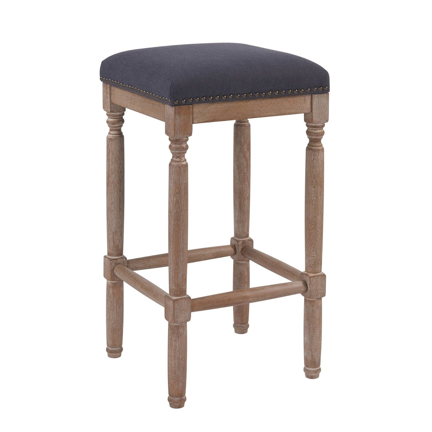 New Pacific Direct Ernie Fabric Counter Stool, (Set of 2)  - 3900052-393
