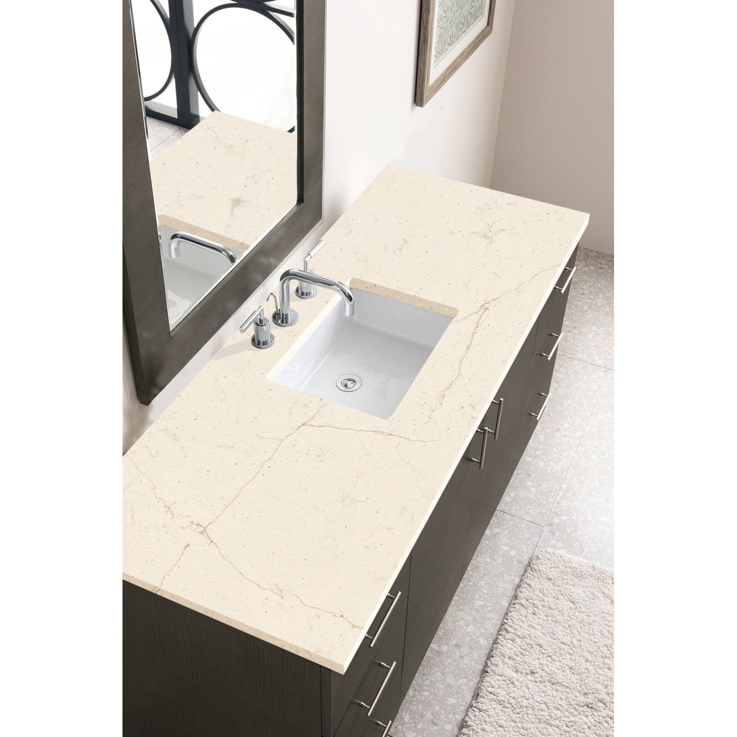 James Martin Vanities Metropolitan 60" Single Vanity -  850-V60S-SOK-3CAR
