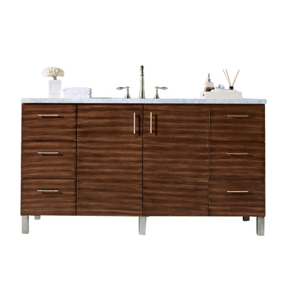 James Martin Vanities Metropolitan 60" Single Vanity -  850-V60S-SOK-3CAR