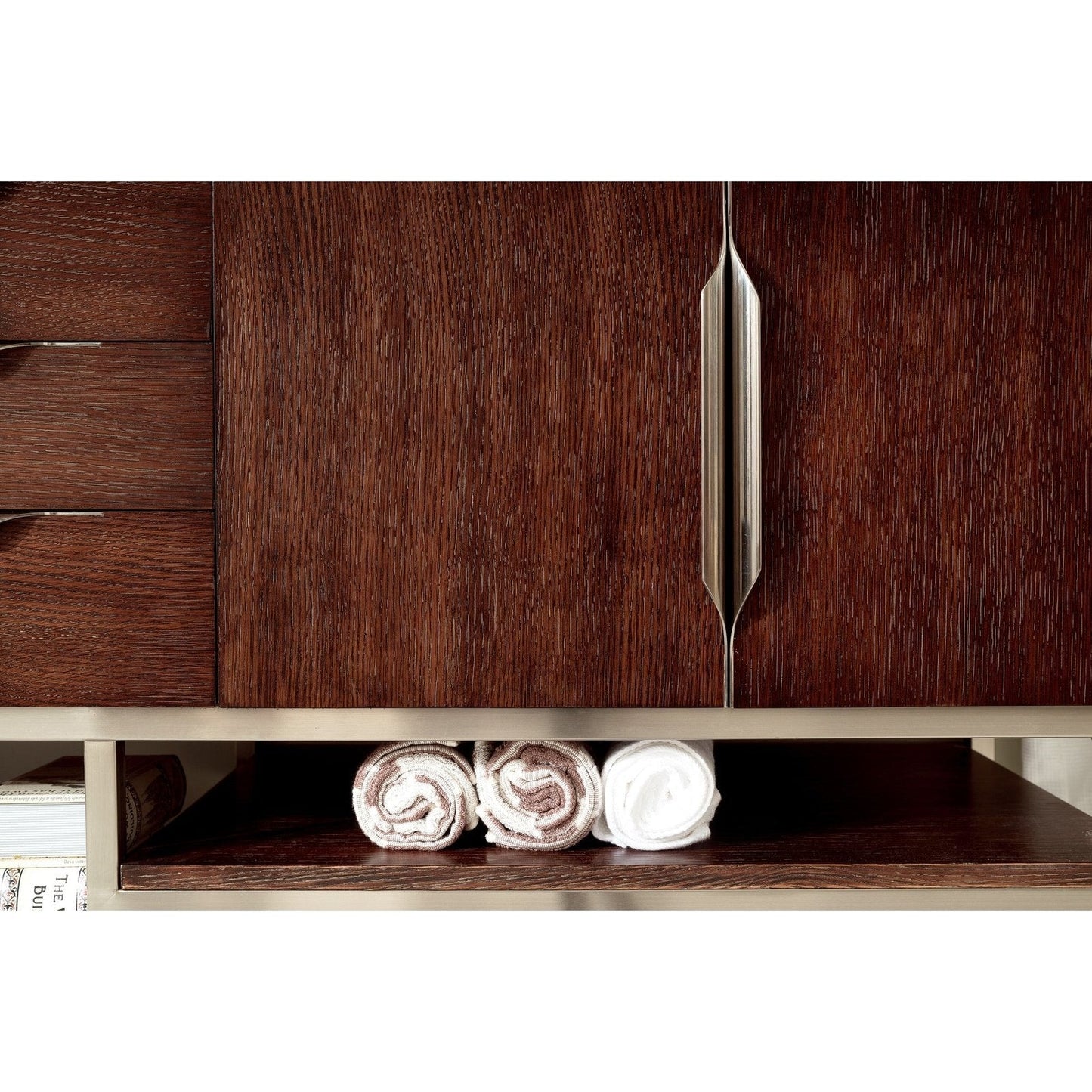 James Martin Vanities Columbia 72" Double Vanity - 388-V72D-AGR-MB-DGG