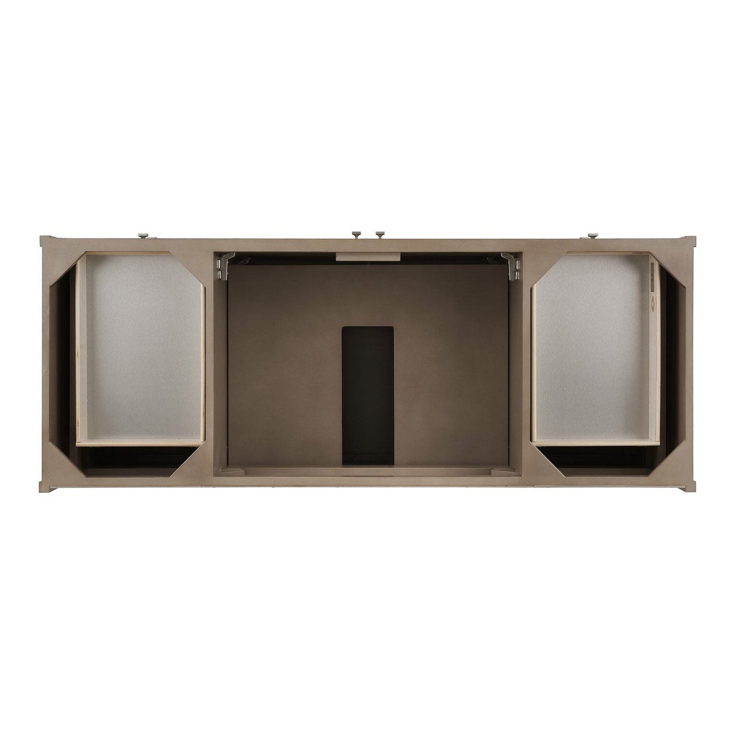 James Martin Vanities Chicago 60" Single Vanity - 305-V60S-WWW-3AF