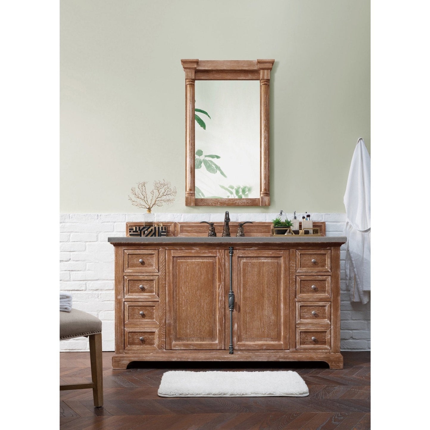James Martin Vanities Providence 60" Single Vanity - 238-105-5311-3AF