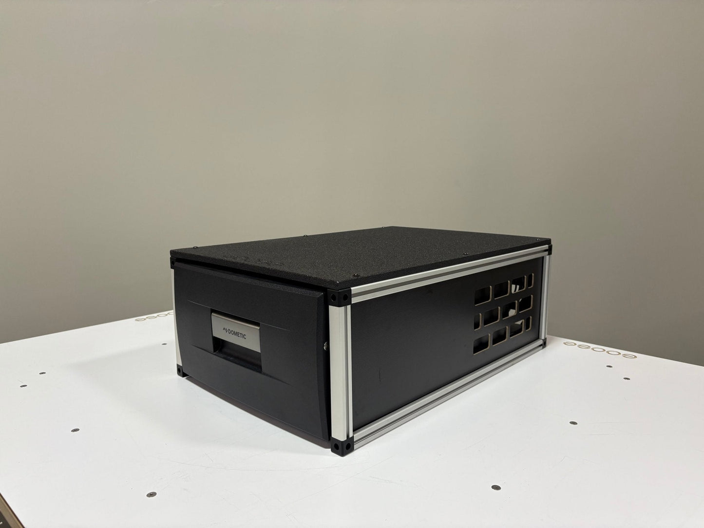 GOOSE GEAR Dometic Fridge Drawer Module - Explore Series - Rectangular Top Plate - 19-1/4"W x 10"H x 34"D - 3537-GGR-SH