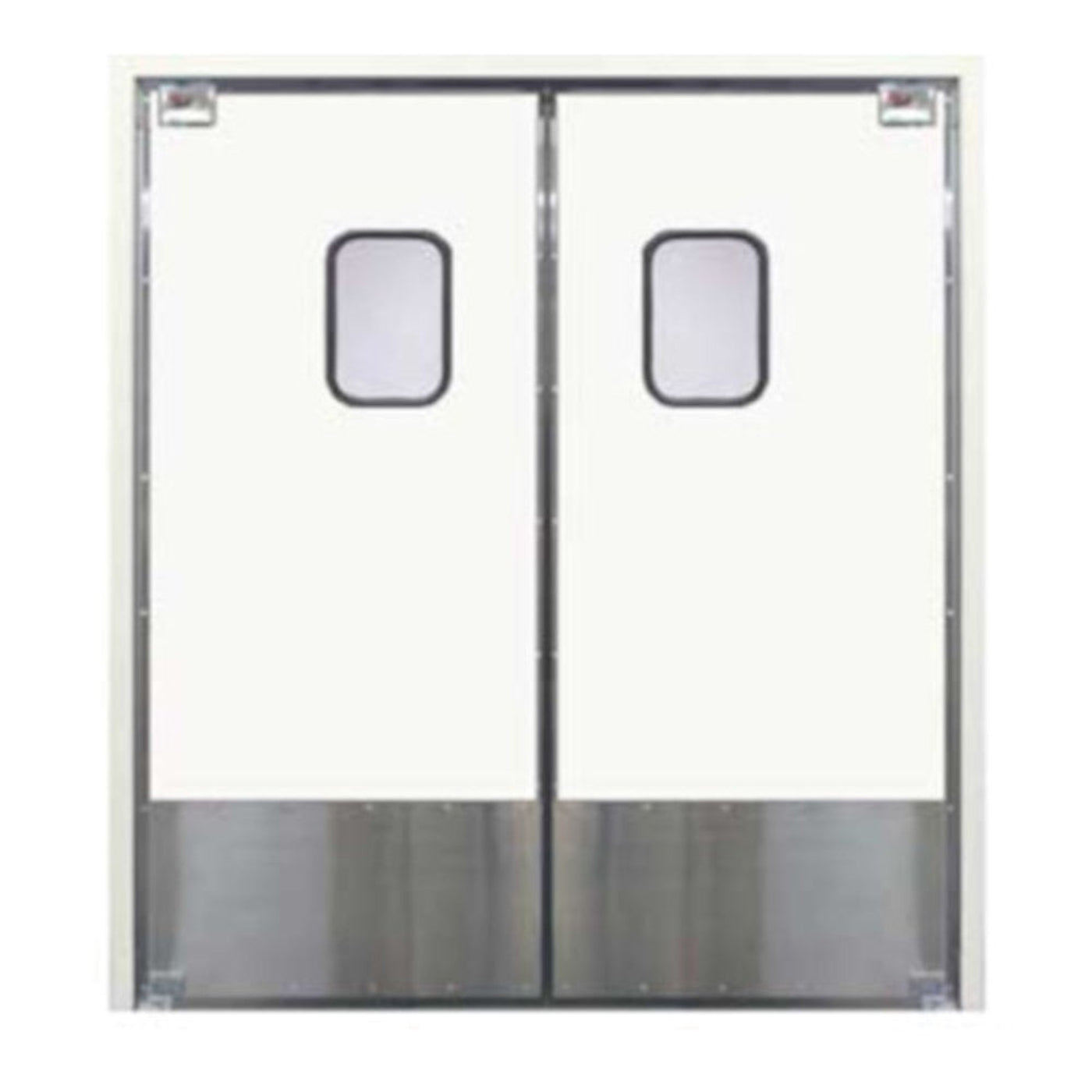 Curtron SPD-30-L-DBL-8496 84" x 96" Servie-Pro Series 30 Double Swing Door - CUSPD30LDBL8496