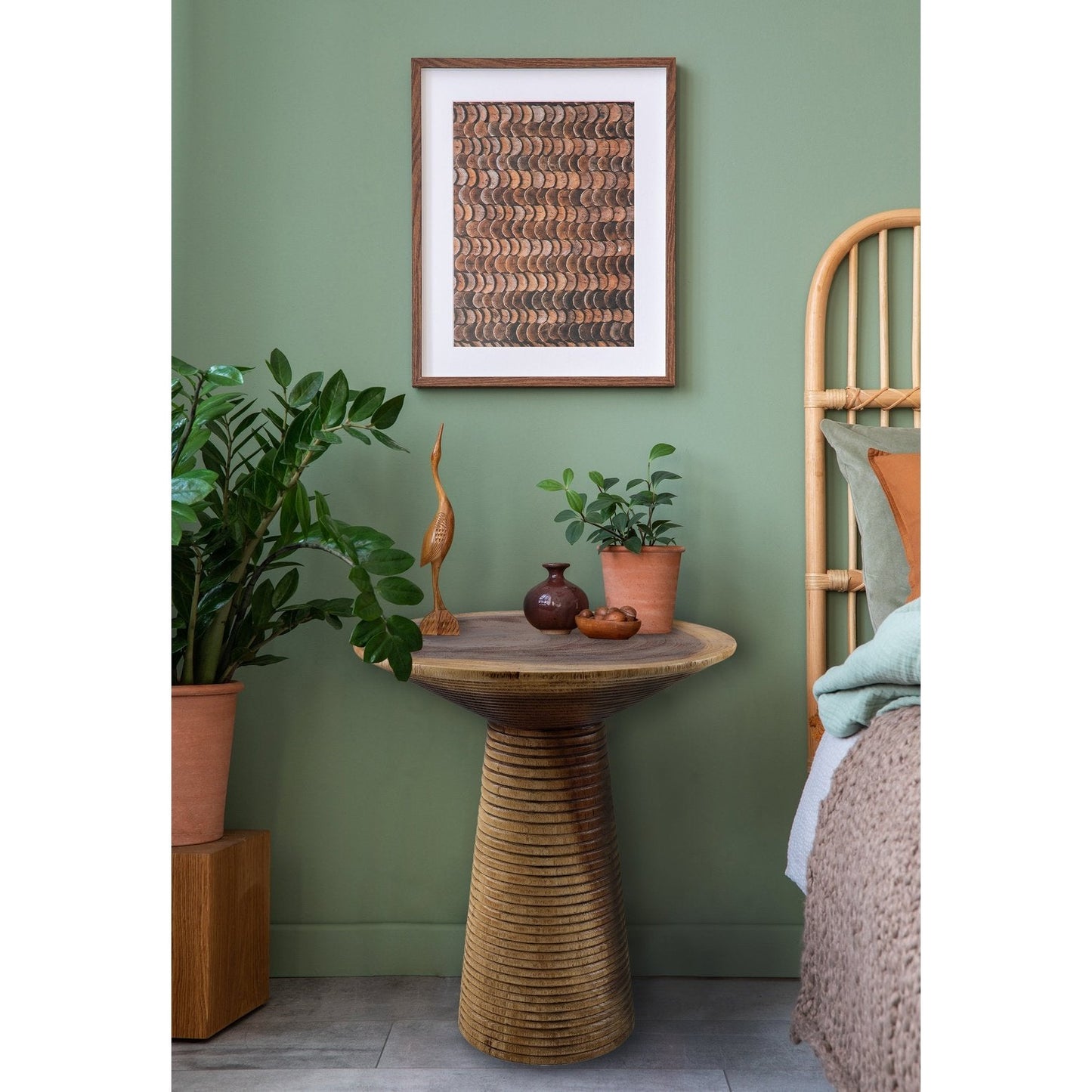 New Pacific Direct Duma Trembesi Side/ End Table  - 1210028-N