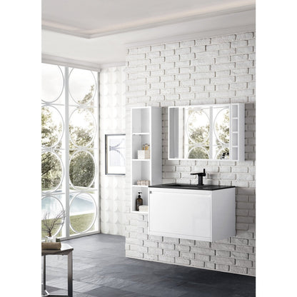 James Martin Vanities Milan 31.5" Single Vanity Cabinet - 801V31.5GWRGDCHB