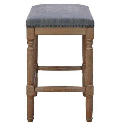 New Pacific Direct Ernie PU Counter Stool, (Set of 2) -  3900056-NCL