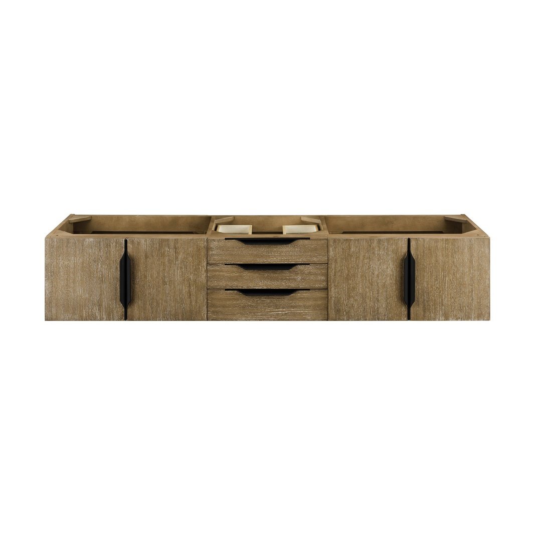 James Martin Vanities Mercer Island 72" Double Vanity - 389-V72D-AGR-G-DGG