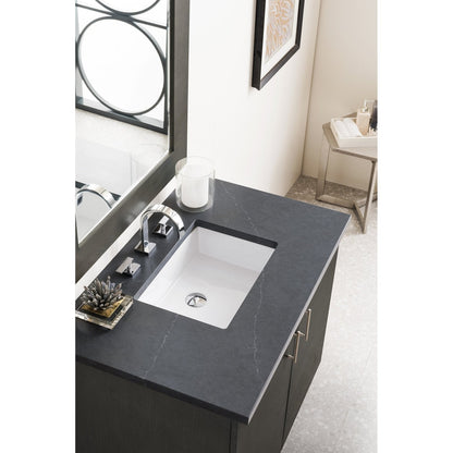 James Martin Vanities Metropolitan 36" Single Vanity - 850-V36-AWT-3AF