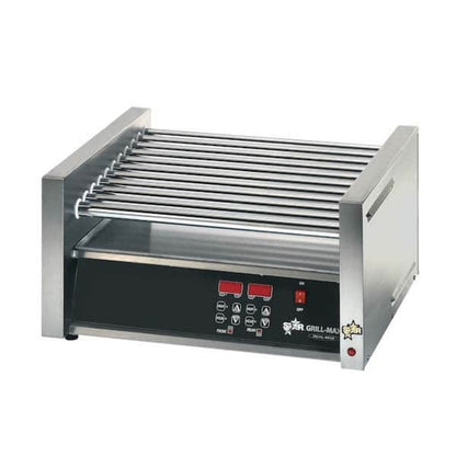 Star Grill-Max Roller Grills with Analogue Controls Duratec with Clear Bun Door 230V - 8A-30SCBBC-230V