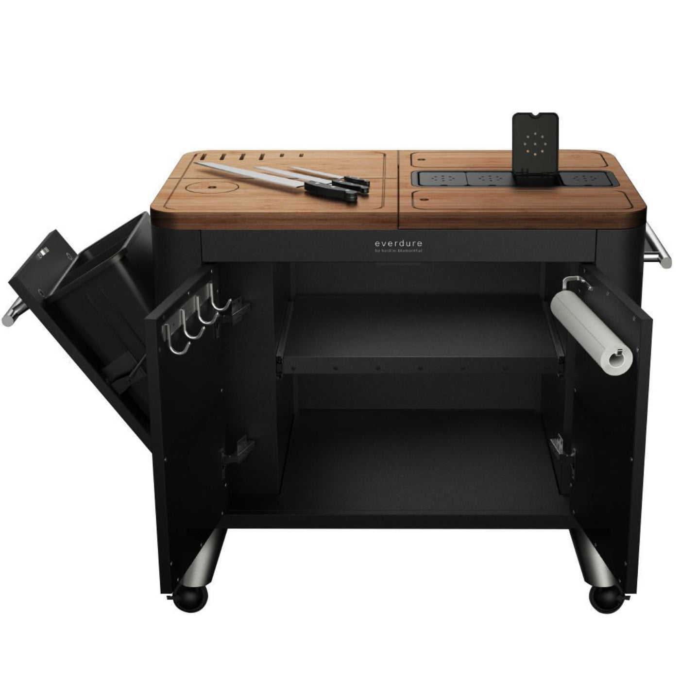 Everdure By Heston Blumenthal Indoor/Outdoor 40-Inch Mobile Prep Kitchen  - PKB