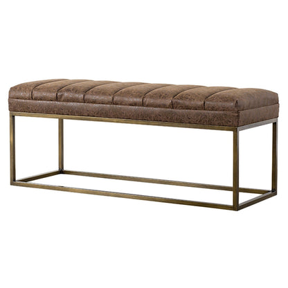 New Pacific Direct Darius PU Leather Bench  - 3900030-NCE