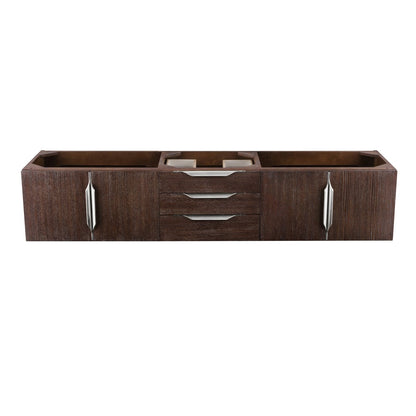 James Martin Vanities Mercer Island 72" Double Vanity - 389-V72D-AGR-G-DGG