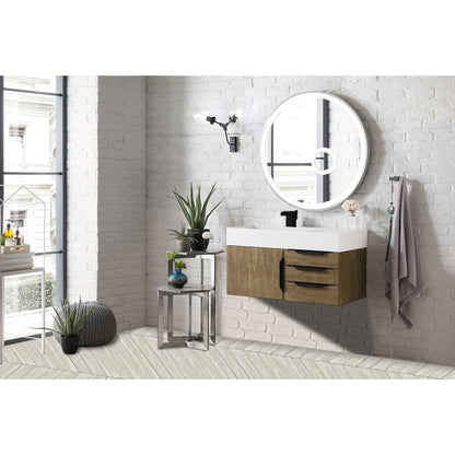 James Martin Vanities Mercer Island 36" Single Vanity - 389-V36-AGR-G-DGG