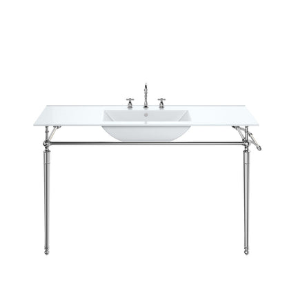 James Martin Vanities Westley 47.2" Single Sink and Console - 319V47.2BRSCRM