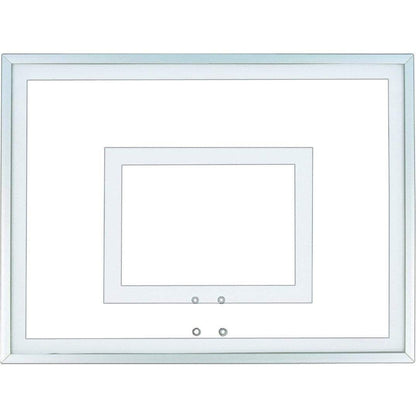 First Team 36" X 48" (3/8" Thick) Framed Acrylic Backboard FT210