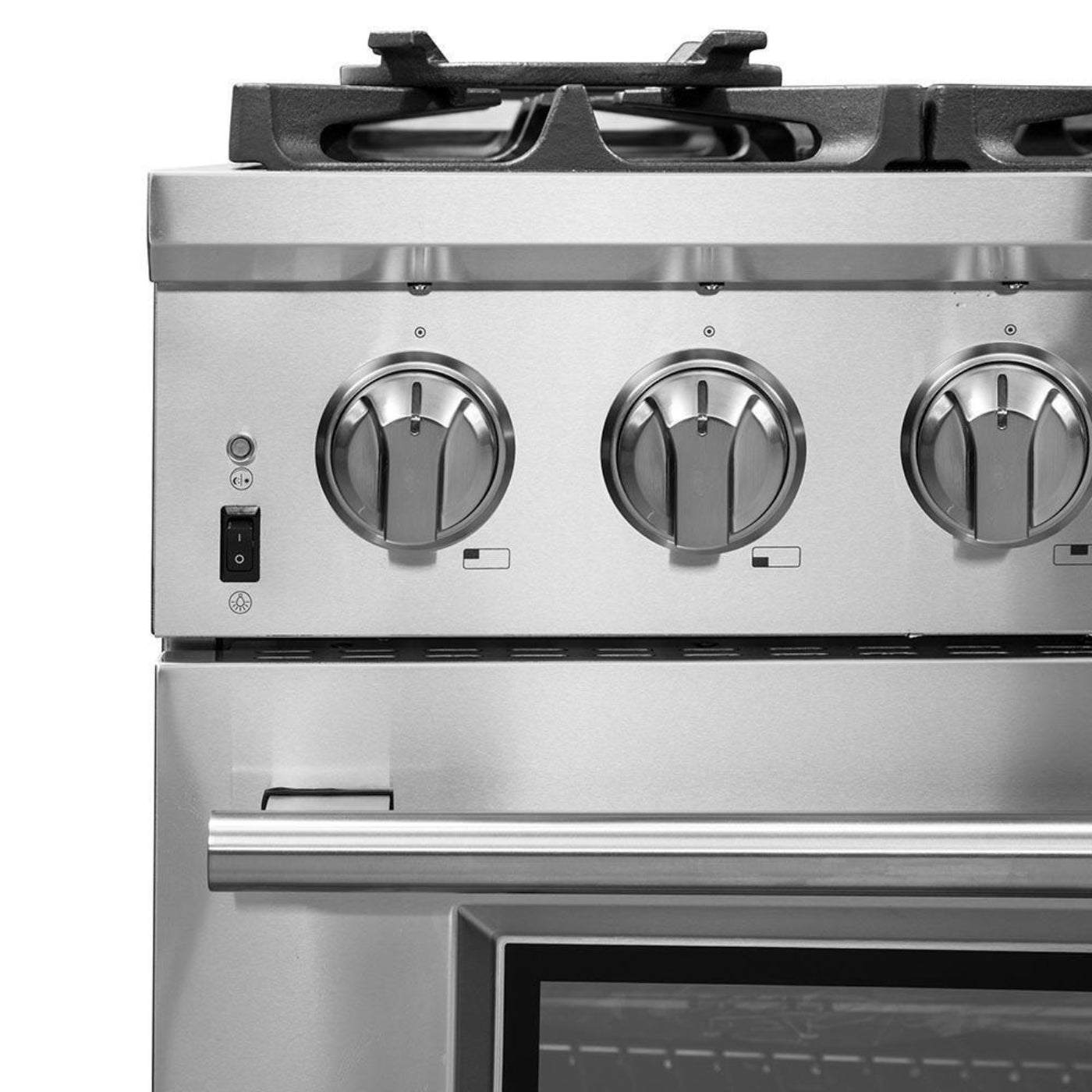 Forno 4-Piece Pro Appliance Package - 36-Inch Dual Fuel Range, Refrigerator, 24-Inch Microwave Drawer, & 3-Rack Dishwasher in Stainless Steel - AP4-6187-36-MWD
