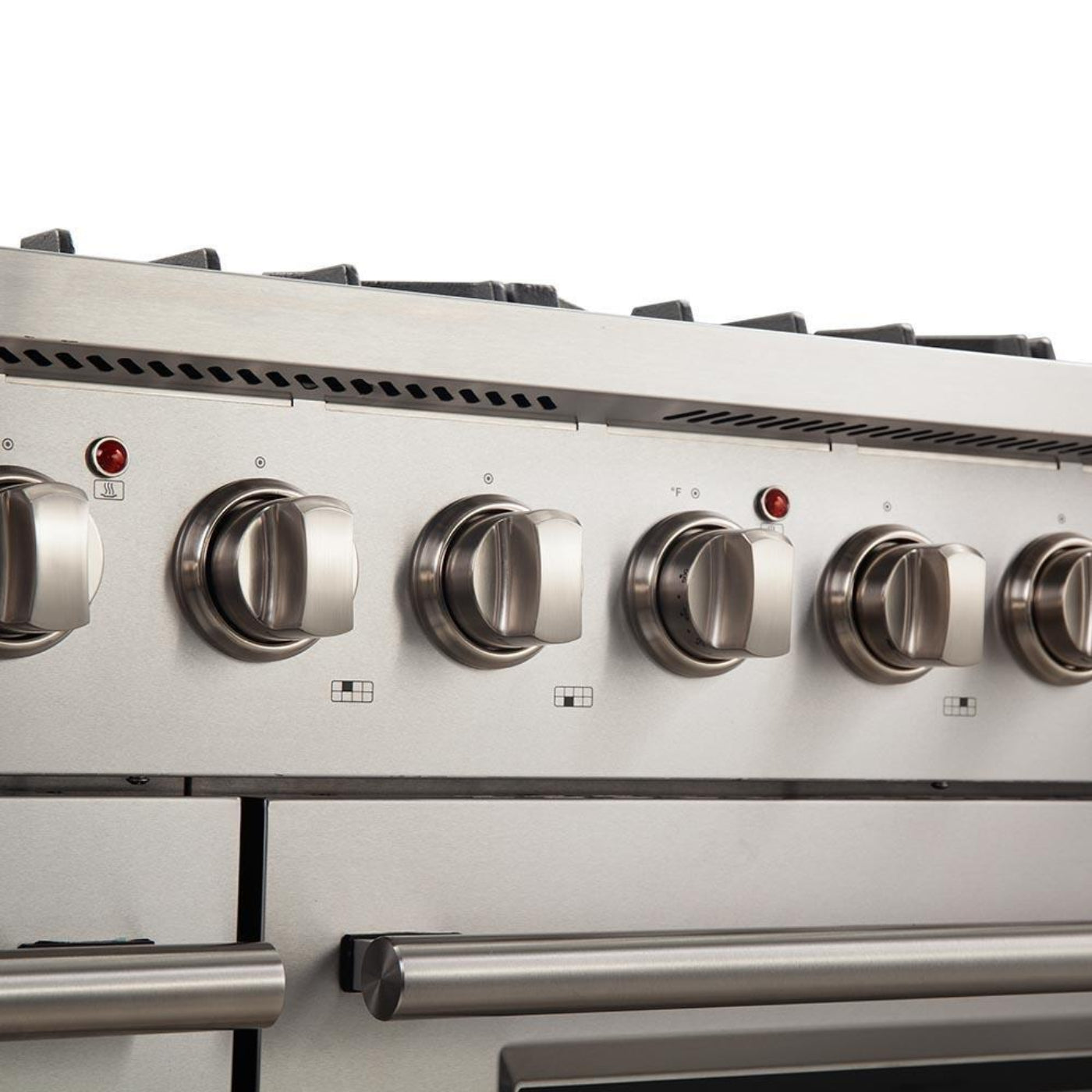Forno 5-Piece Appliance Package - 48-Inch Gas Range, Refrigerator, Wall Mount Hood, 24-Inch Microwave Drawer, & 3-Rack Dishwasher in Stainless Steel - APR5-6244-48-H-MWD