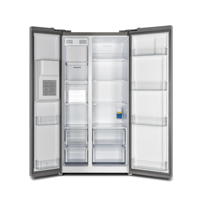 Forno 5-Piece Appliance Package - 48-Inch Gas Range, Refrigerator with Water Dispenser, Wall Mount Hood, 24-Inch Microwave Oven, & 3-Rack Dishwasher in Stainless Steel - APW5-6244-48-H-MWO