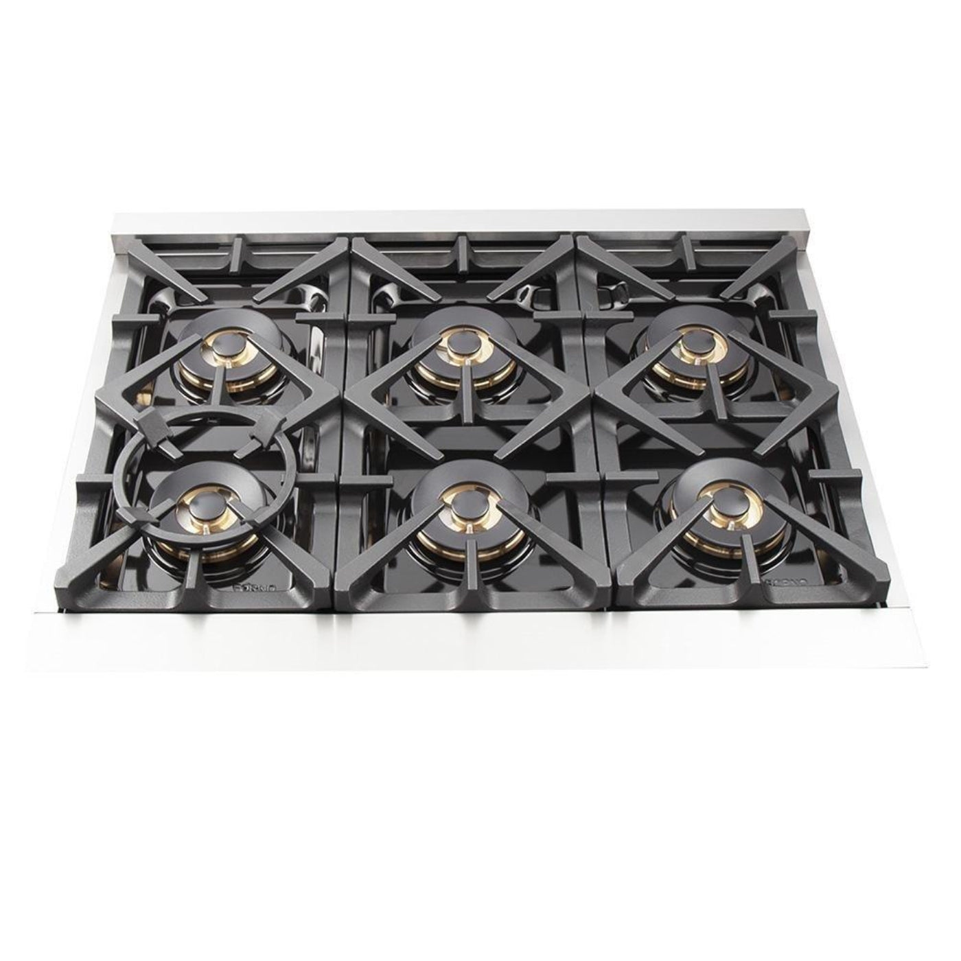 Forno 5-Piece Pro Appliance Package - 36-Inch Dual Fuel Range, 36-Inch Refrigerator, Wall Mount Hood with Backsplash, 24-Inch Microwave Drawer, & 3-Rack Dishwasher in Stainless Steel - AP5-6187-36-MWD