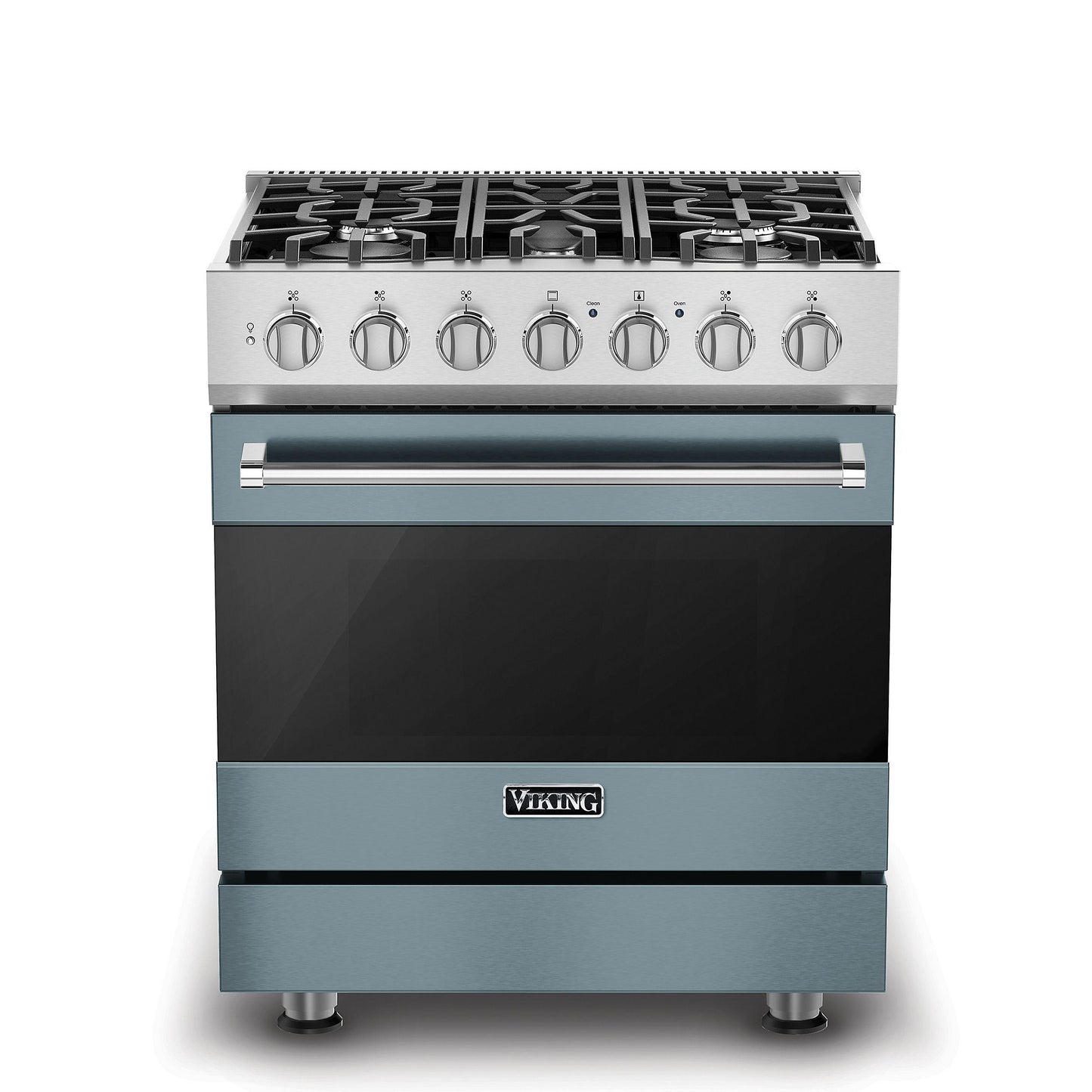 VIKING 30" Self-Cleaning Dual Fuel Range Viking 3 Series Blue - RVDR33025BNSLP