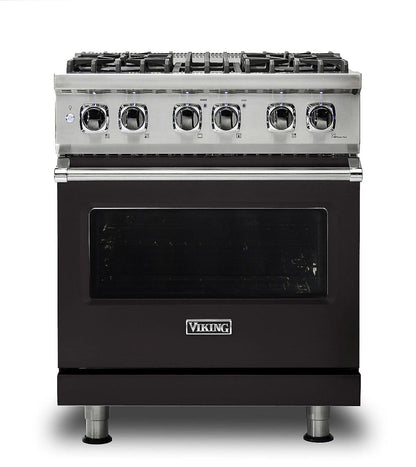 VIKING 30" Dual Fuel Range Viking 5 Series Black - VDR5304BONLP