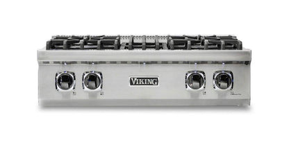 VIKING 30" 5 Series Gas Rangetop in Stainless Steel - VRT5304BSS