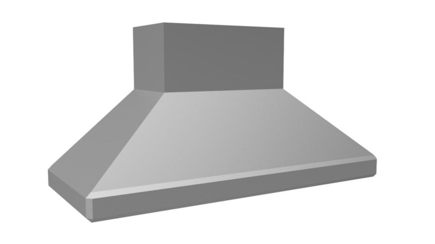 VENTAHOOD 54" Wall Mounted Euro Style Range Hood - SEPTH18454