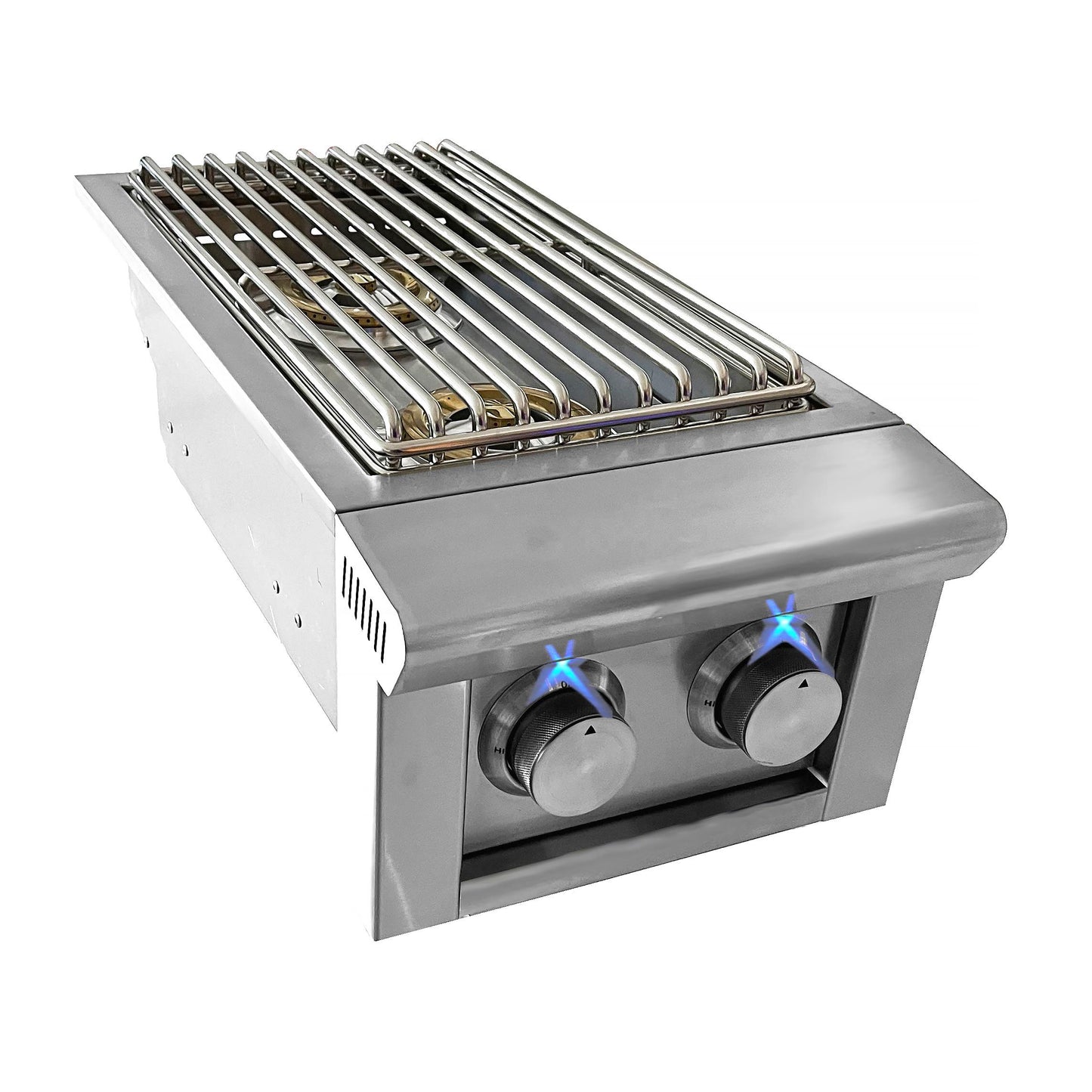XO APPLIANCE XOGSIDEBXLTN XO Performance XLT Double Side Burner NG - XOGSIDEBXLTN