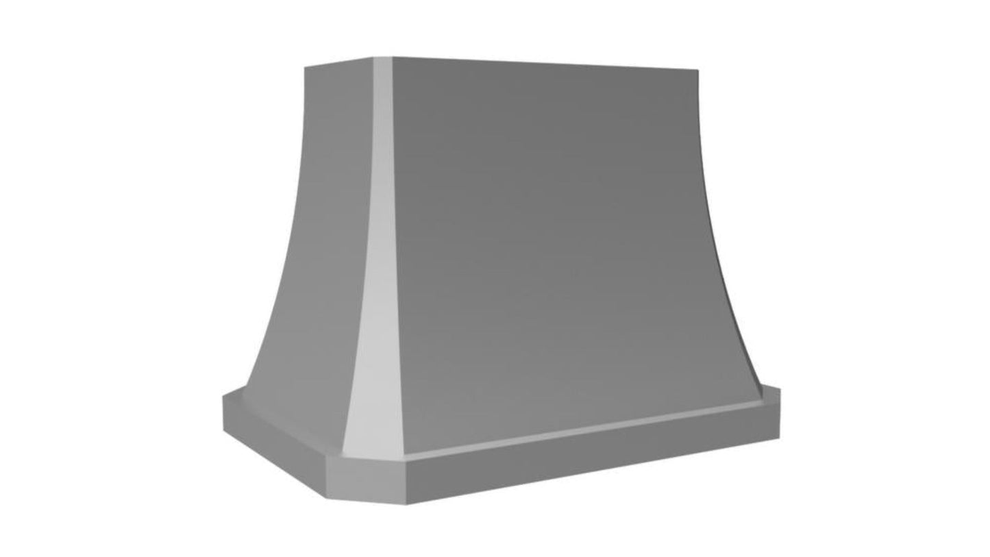 VENTAHOOD 54" Island Designer Series Range Hood - JDIH454C1
