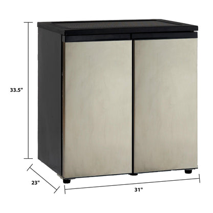 AVANTI Avanti 5.5 cu. ft. Compact Refrigerator in Stainless Steel - RMS551SS