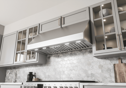 ZEPHYR Tempest II, 18in Wall, 30in, SS, LED, ACT in Stainless Steel - AK7500CS