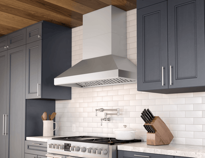 ZEPHYR Titan Wall, 54in, SS, PowerWave, 750 CFM w/ACT in Stainless Steel - AK7654BS