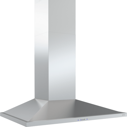 ZEPHYR Anzio Wall, 90cm, SS, LED, 600 CFM w/ACT in Stainless Steel - ZANM90DS