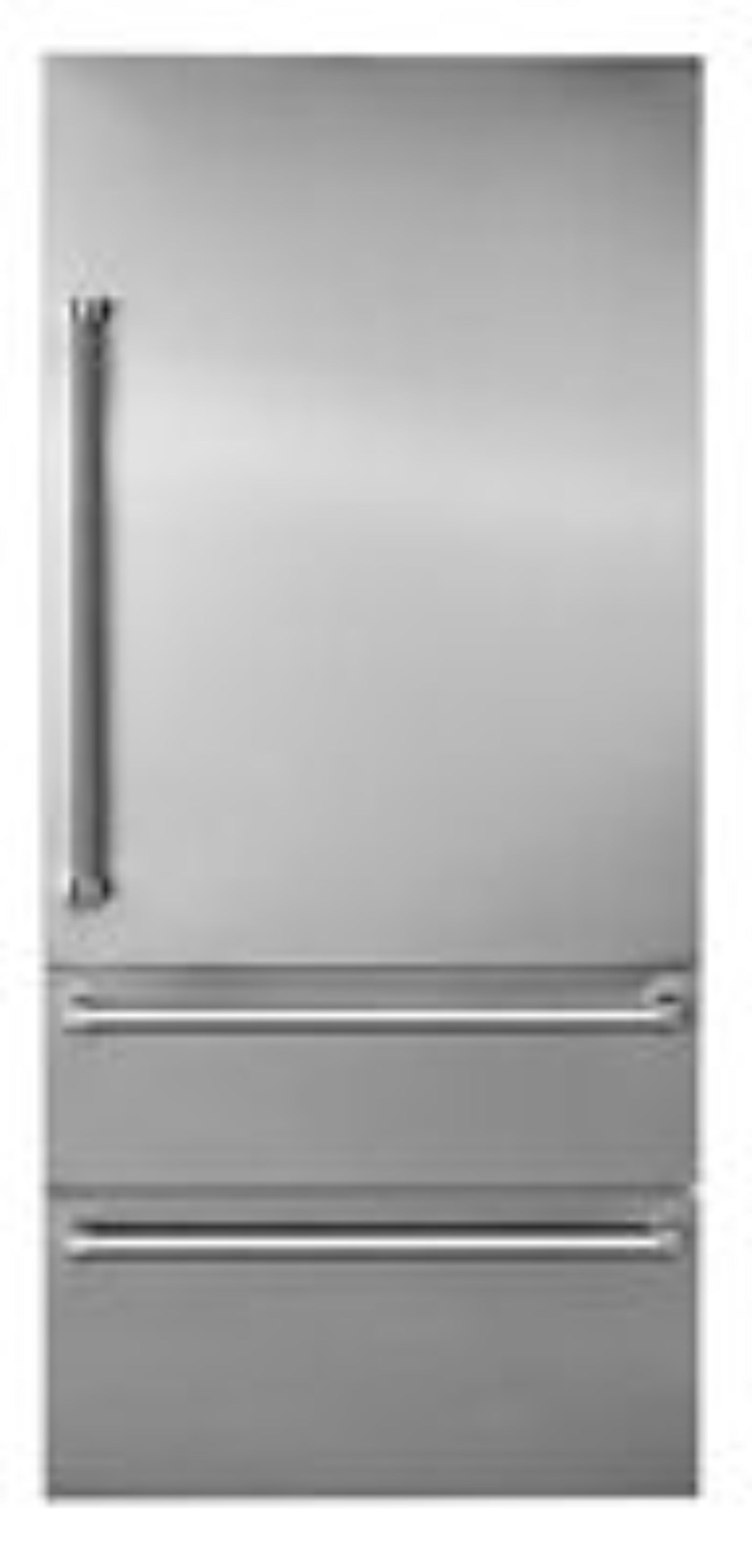 VIKING 7 Series Refrigerator Door Panel - VIBDP36R STAINLESS STEEL OR COLOR DOOR PANEL Red - VIBDP36RVA