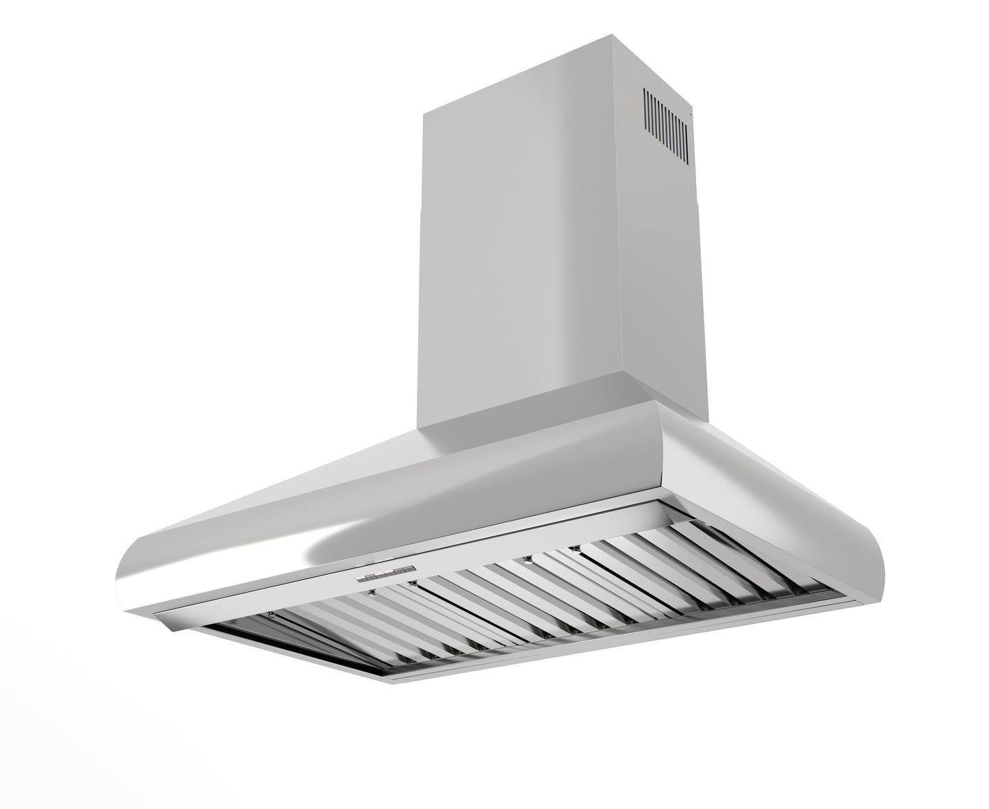 XO APPLIANCE XOVW36SC 36in Pro Wall Chimney Hood in Stainless Steel Rounded Lip 600/395 CFM in Stainless Steel - XOVW36SC