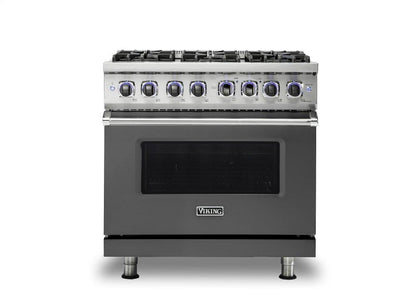 VIKING 36" Dual Fuel Range - VDR7362 Viking 7 Series Gray - VDR73626BDG