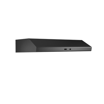 ZEPHYR Cyclone, Under Cabinet, 30", Black SS, 600 CFM Black in Stainless Steel - AK6500CBS