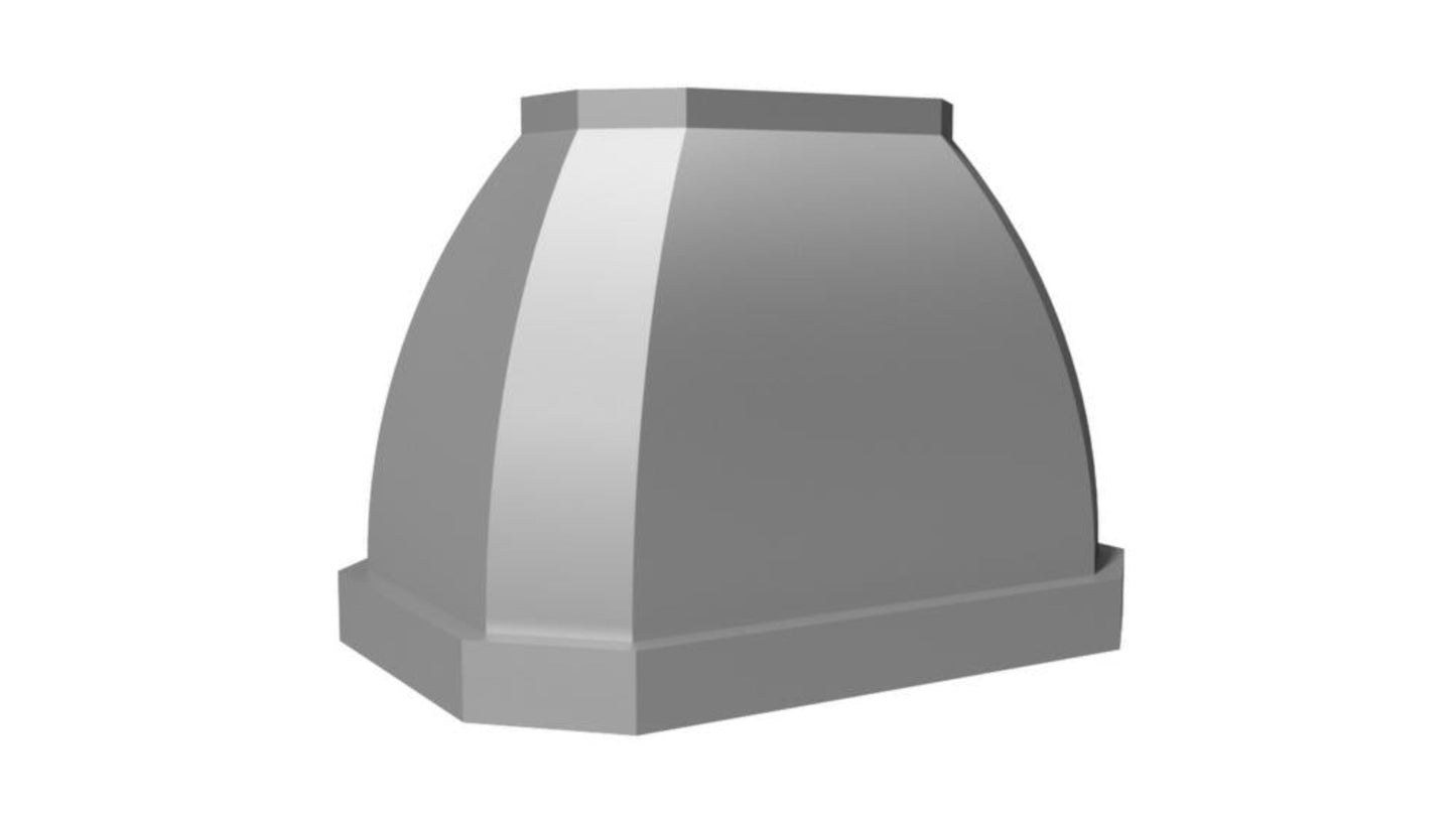 VENTAHOOD 54" Island Designer Series Range Hood - JCIH454C1